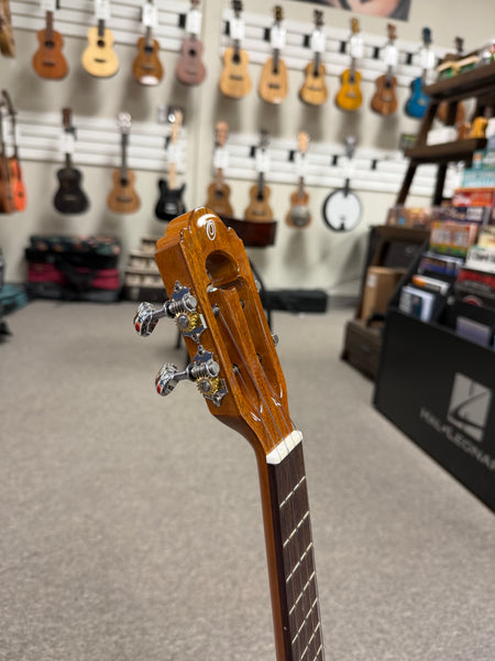 OHANA TK-7 Solid Acacia Tenor Ukulele w/Cutaway