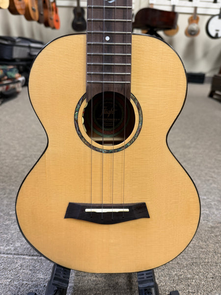 Flight Voyager Tenor Electric Ukulele w/Case - Royal Series - Solid Spruce/Solid Acacia