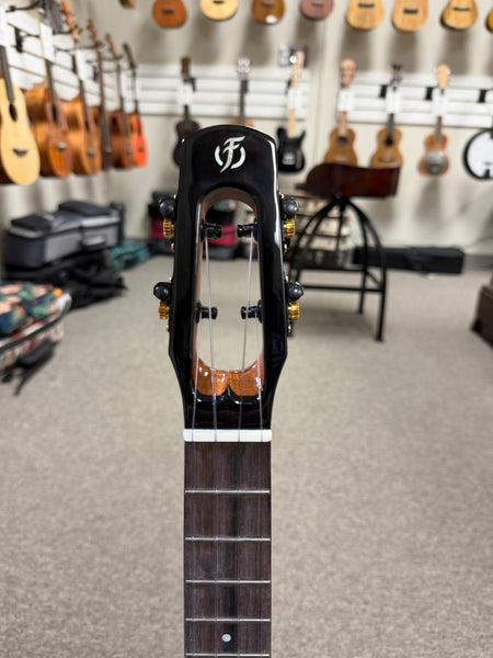Flight Voyager Tenor Electric Ukulele w/Case - Royal Series - Solid Spruce/Solid Acacia