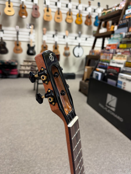 Flight Voyager Tenor Electric Ukulele w/Case - Royal Series - Solid Spruce/Solid Acacia