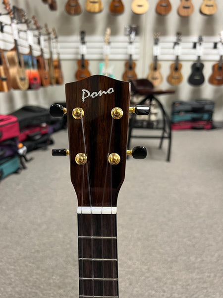 PONO MGTD Solid Mango Deluxe Tenor Ukulele