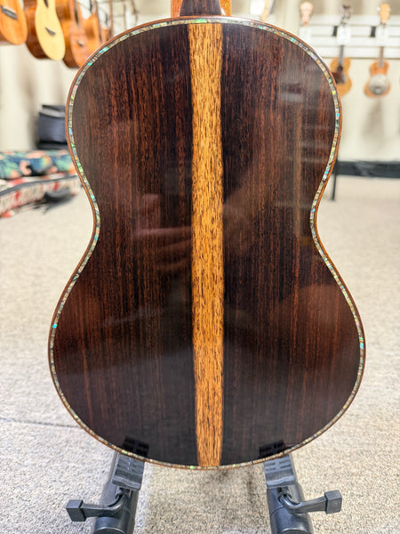 Francesco Verginelli Custom Italian Red Spruce/ Indian Rosewood Tenor Ukulele w/Case