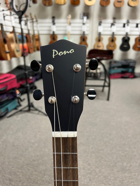 Pono AB-K Solid Acacia Baritone Ukulele - Kalele Series