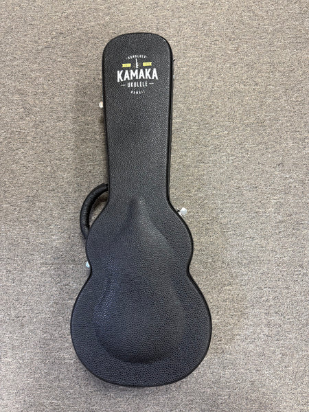 Kamaka Solid Spruce/Koa Deluxe Slotted Headstock Tenor Ukulele w/Case (HF-3DI) - Pre Loved
