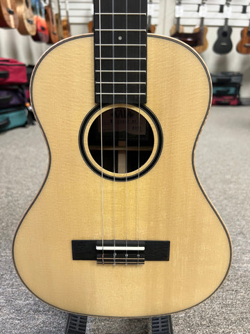 KALA KA-ASZCT-ST Solid Spruce/Ziricote Tenor XL Ukulele - Super Tenor