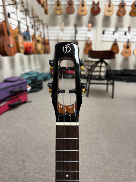 Flight Voyager Concert Electric Ukulele w/Case - Royal Series - Solid Spruce/Solid Acacia