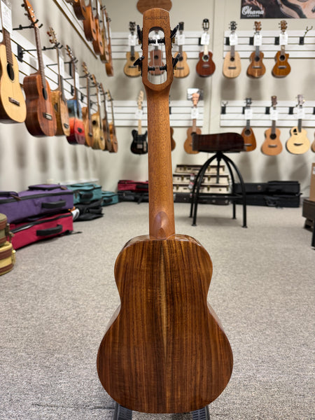 Flight Voyager Concert Electric Ukulele w/Case - Royal Series - Solid Spruce/Solid Acacia