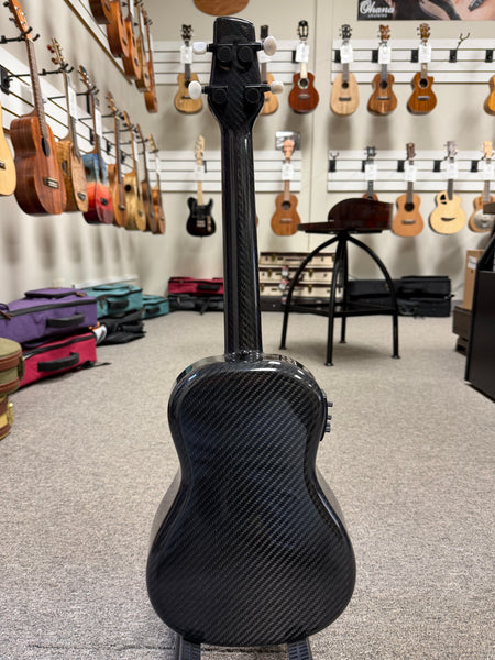 Klos Full Carbon Fiber Tenor Electric Ukulele w/Case - Travel Uke