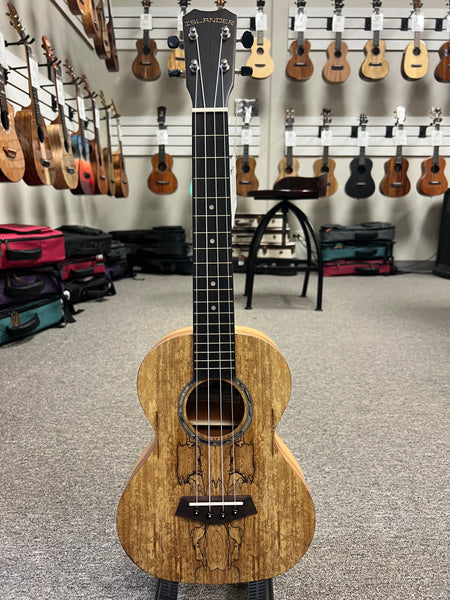 Islander by Kanile'a MAT-4 Spalted Maple Tenor Ukulele