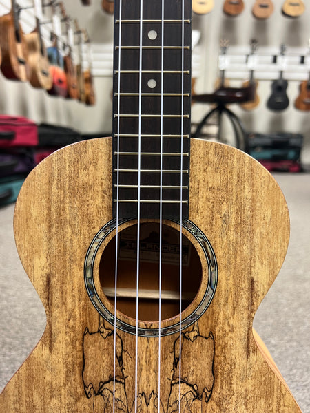 Islander by Kanile'a MAT-4 Spalted Maple Tenor Ukulele