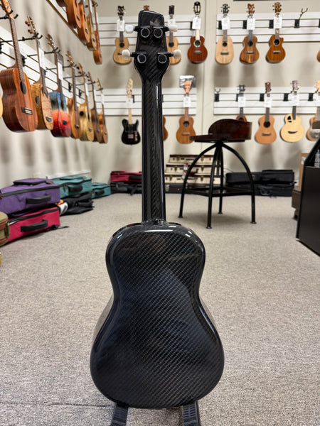 Klos Full Carbon Fiber Tenor Ukulele w/Case - Travel Uke