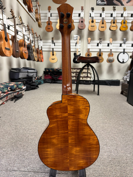 aNueNue UT3K Solid Premium Koa Tenor Ukulele w/Case - Bird Series