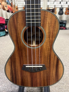 Islander by Kanile'a SAT-4 Solid Flamed Acacia Tenor Ukulele