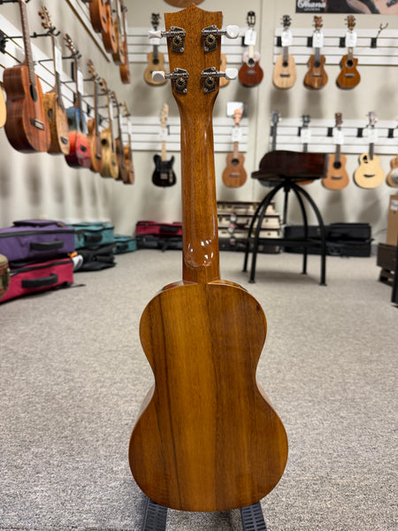 Famous by Kiwaya FS-5G Koa Soprano Ukulele