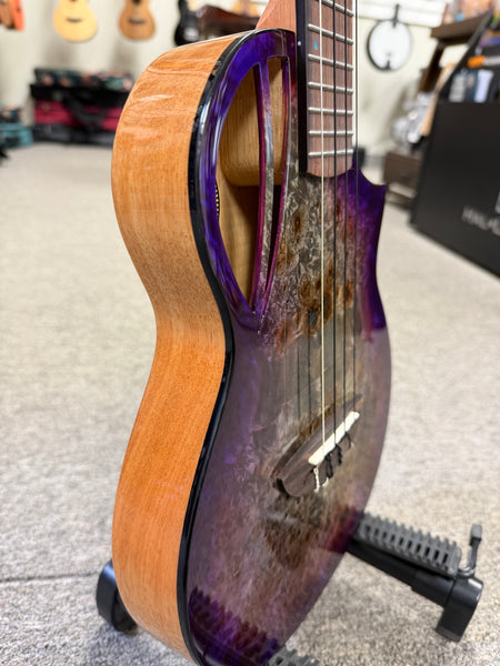 Flight Aviator Galaxy Solid Mango/Poplar Electric Tenor Ukulele w/Case