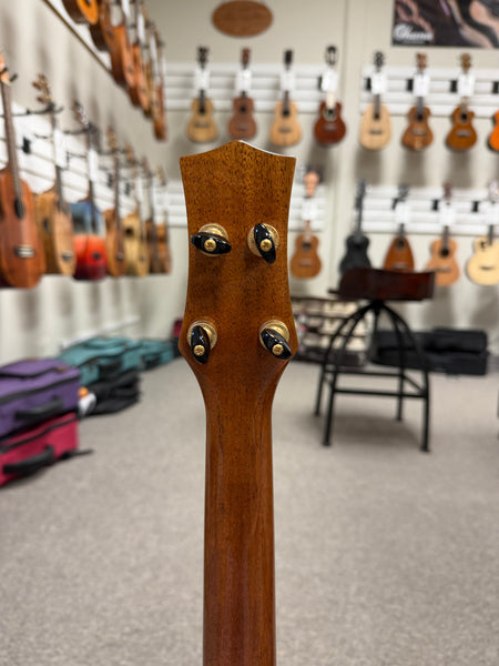 Kiwaya KPT-5K Solid 5A Curly Koa Tenor Ukulele w/Case