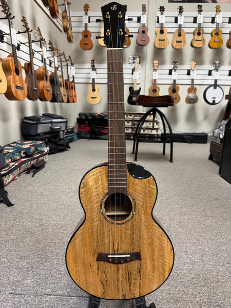 Flight Maia Solid Mango/Rosewood Steel String Electric Baritone Ukulele w/Case - #2