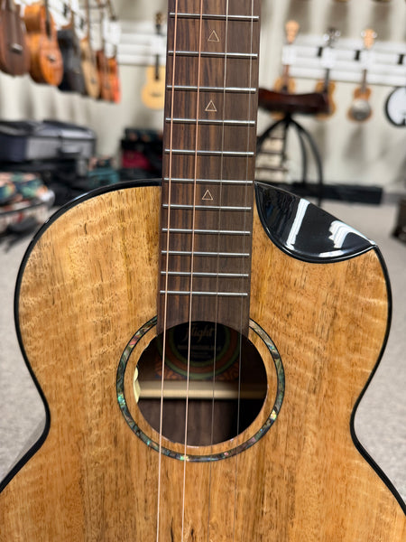 Flight Maia Solid Mango/Rosewood Steel String Electric Baritone Ukulele w/Case - #2