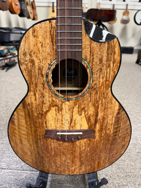Flight Maia Solid Mango/Rosewood Steel String Electric Baritone Ukulele w/Case - #1