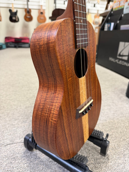 Kanile'a K1-T Premium Solid Koa Electric Tenor Ukulele w/Case - Natural Finish - Pre Loved