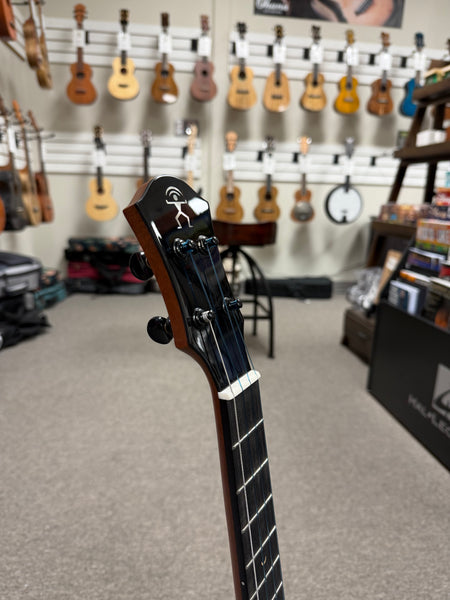 aNueNue UB-200 Baritone Ukulele w/Case - Moon Bird Series -  Solid Spruce/Solid Rosewood