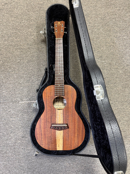 Kanile'a K1-T Premium Solid Koa Electric Tenor Ukulele w/Case - Natural Finish - Pre Loved