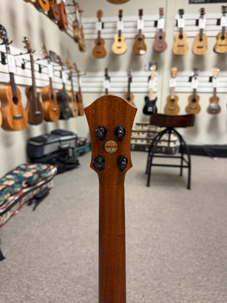 aNueNue UB-200 Baritone Ukulele w/Case - Moon Bird Series -  Solid Spruce/Solid Rosewood