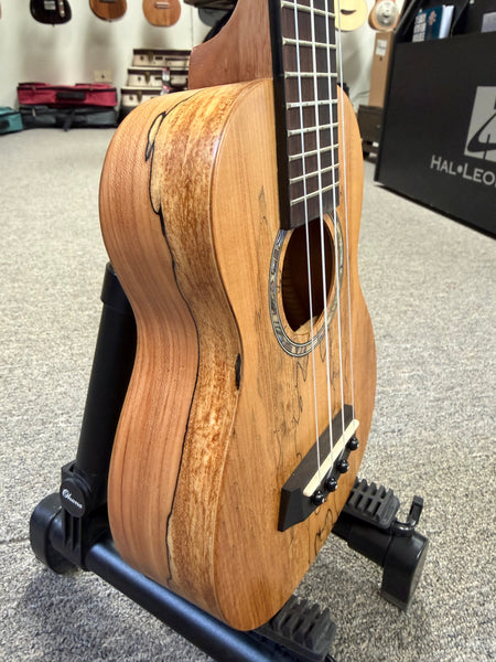 Islander by Kanile'a MAS-4 Spalted Maple Soprano Ukulele