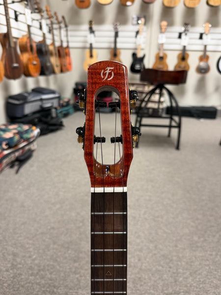 Flight Navigator Solid Flamed Maple/Rosewood Electric Tenor Ukulele w/Case