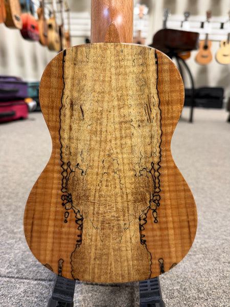 Islander by Kanile'a MAS-4 Spalted Maple Soprano Ukulele