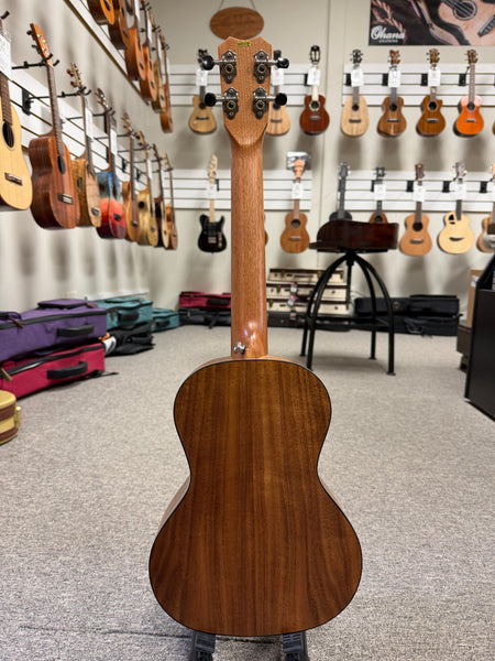 Islander by Kanile'a SAT-4 Solid Flamed Acacia Tenor Ukulele
