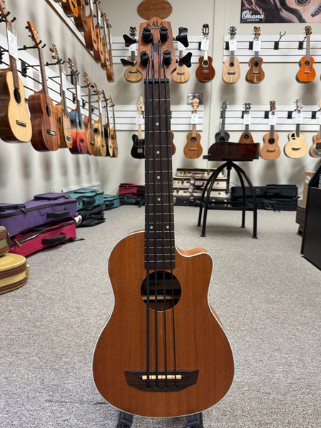 KALA Scout Mahogany Fretless U-Bass w/Case - UBASS-SCOUT-FL