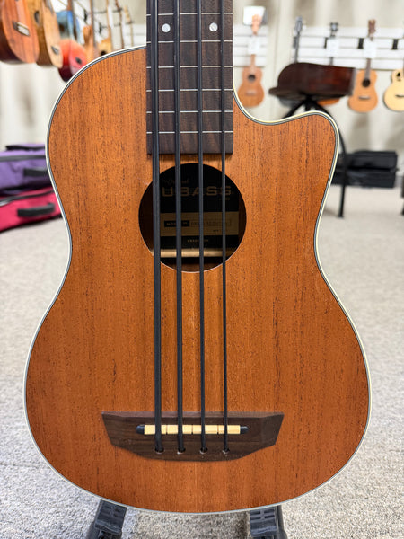 KALA Scout Mahogany Fretless U-Bass w/Case - UBASS-SCOUT-FL