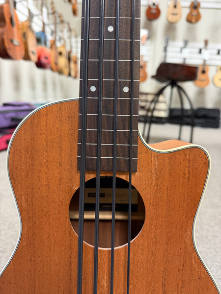 KALA Scout Mahogany Fretless U-Bass w/Case - UBASS-SCOUT-FL