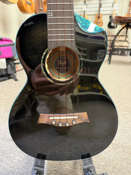 Flight Nighthawk Electric Tenor Ukulele w/Case