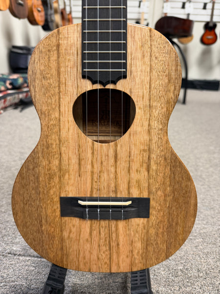 KoAloha KTM-10MGRP Solid Mango Royal Pikake Electric Tenor Ukulele w/Case - Pre Loved