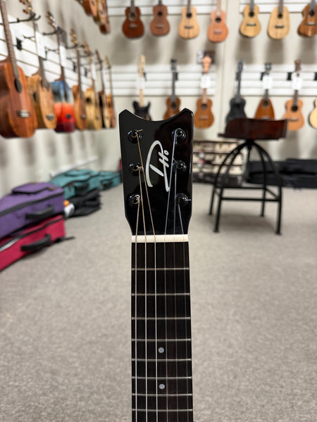 Romero Creations Solid Spalted Mango Tiny Tenor 6 String Guitalele/Guitarlele w/Case #1 - RC-TT6-MG Ukulele