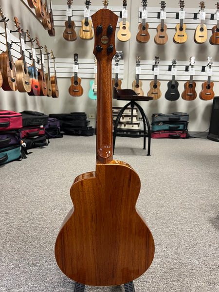 aNueNue UT1K Solid Koa Tenor Ukulele w/Case - Koa Bird Series