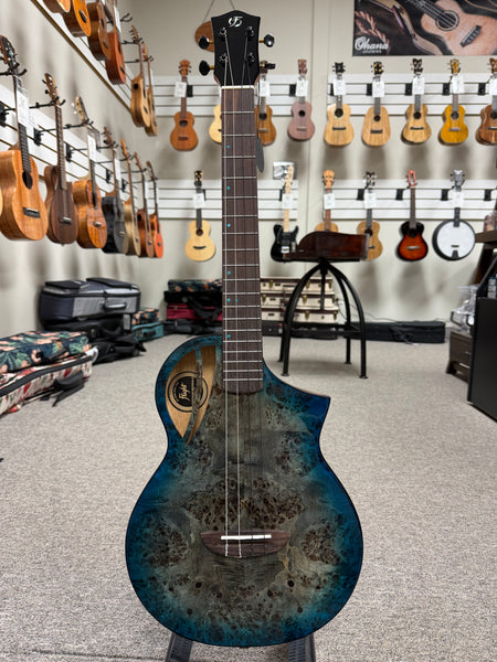 Flight Aviator Galaxy Solid Mango/Poplar Electric Baritone Ukulele w/Case