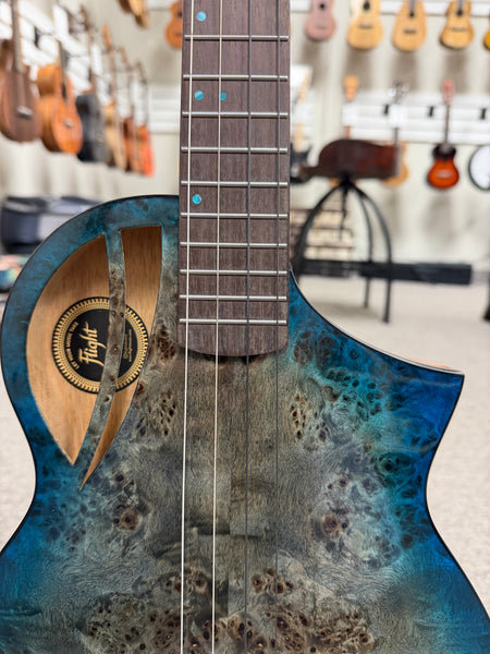 Flight Aviator Galaxy Solid Mango/Poplar Electric Baritone Ukulele w/Case