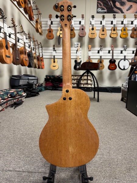 Flight Aviator Galaxy Solid Mango/Poplar Electric Baritone Ukulele w/Case