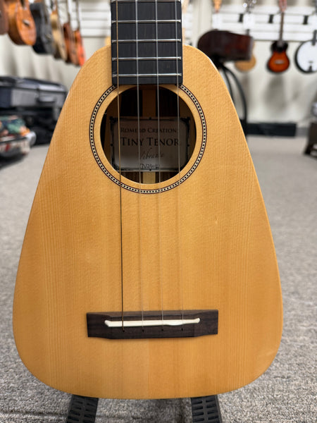 Romero Creations Tiny Tenor Vibrante Solid Spruce/Pau Ferro Ukulele w/Case - RC-TT-V-SP #1