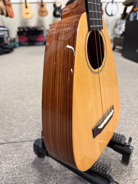 Romero Creations Tiny Tenor Vibrante Solid Spruce/Pau Ferro Ukulele w/Case - RC-TT-V-SP #1
