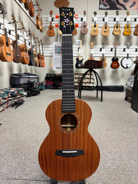 Enya EUT-MS Solid Mahogany Tenor Ukulele w/Case