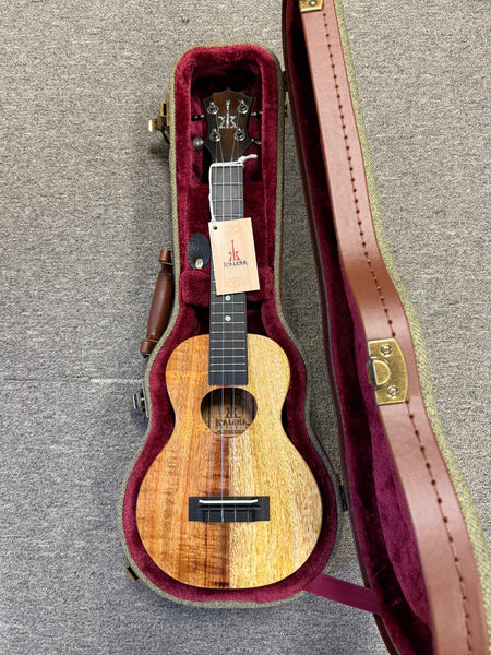 KoAloha KCNP-00 Solid Koa/Mango Naupaka Concert Ukulele w/Case
