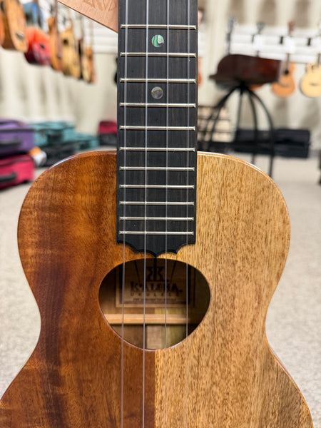 KoAloha KTNP-10 Solid Koa/Mango Naupaka Tenor Ukulele w/Case #1