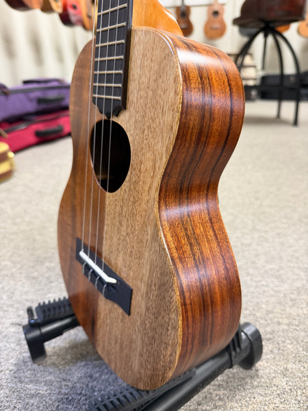 KoAloha KTNP-10 Solid Koa/Mango Naupaka Tenor Ukulele w/Case #1