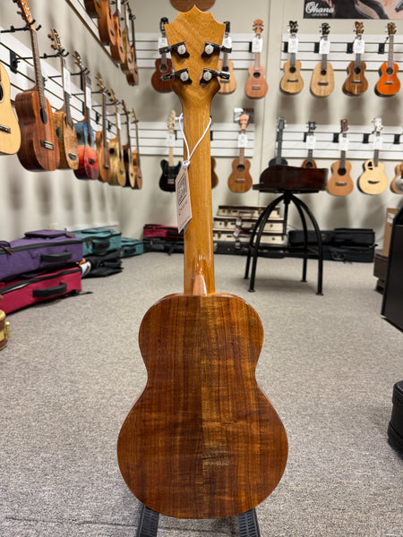 KoAloha KTMS-00 Slimline Solid Koa Tenor Ukulele w/Case #1 - Made in Hawaii !!