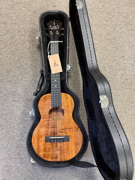 KoAloha KTMS-00 Slimline Solid Koa Tenor Ukulele w/Case #1 - Made in Hawaii !!