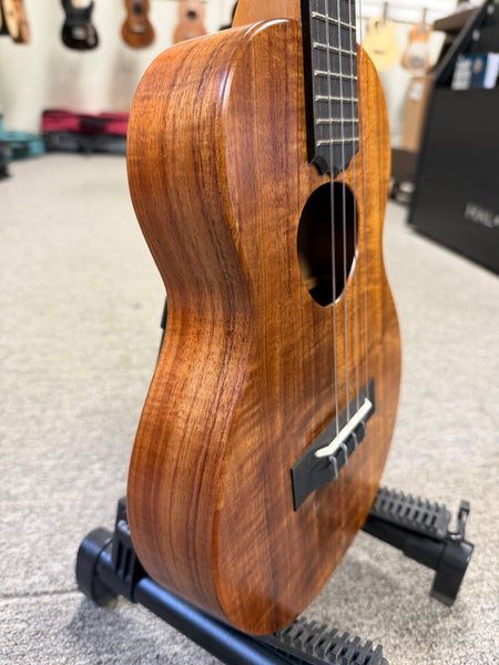KoAloha KTMS-10 Slimline Solid Koa Tenor Ukulele w/Case #1 - Satin Finish
